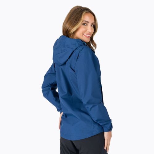 Jachetă de ploaie pentru femei Rab Downpour Eco albastru QWG-83-NB-08