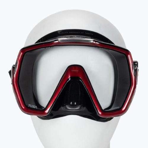 TUSA Freedom Hd Mask negru/roșu M-1001