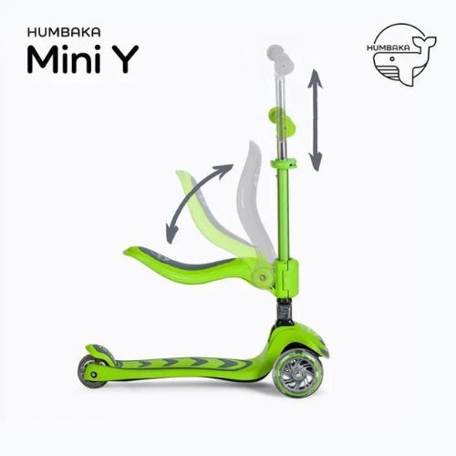 Copii tricicleta scuter HUMBAKA Mini Y verde HBK-S6Y