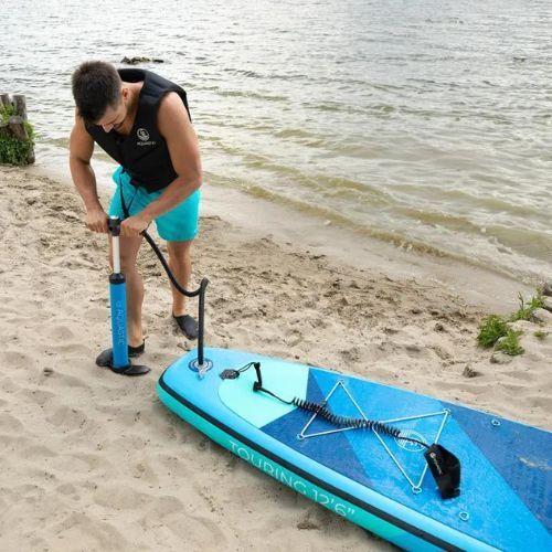 SUP AQUASTIC pompa de bord albastru AQS-SPU001