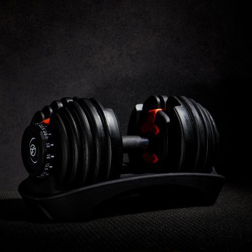Halteră ajustabilă XTREXO 24 kg neagră ADT-24