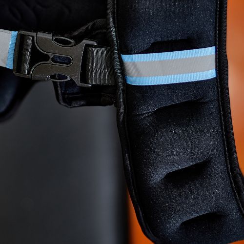 XTREXO veste de antrenament cu greutăți negru WV-05