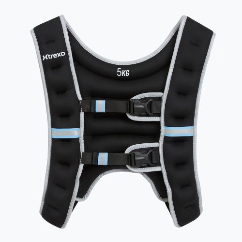 XTREXO veste de antrenament cu greutăți negru WV-05