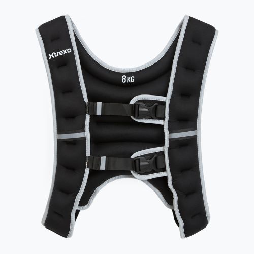 XTREXO veste de antrenament cu greutăți negru WV-08
