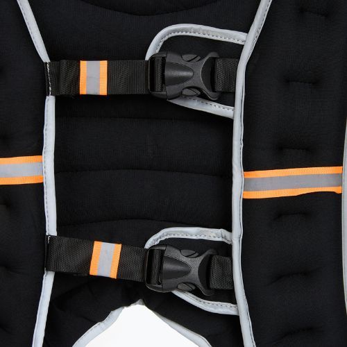 XTREXO gilet de antrenament cu greutăți negru WV-10