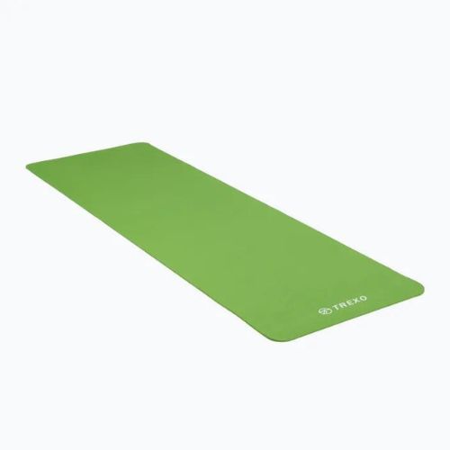 Covoraș de yoga TREXO TPE 6 mm verde YM-T01Z