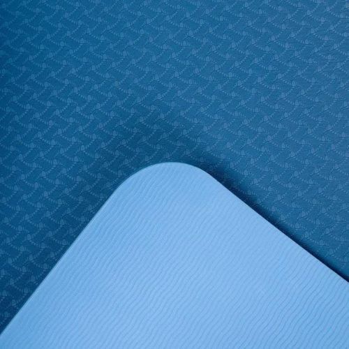 Covoraș de yoga TREXO TPE 2 6 mm albastru YM-T02N