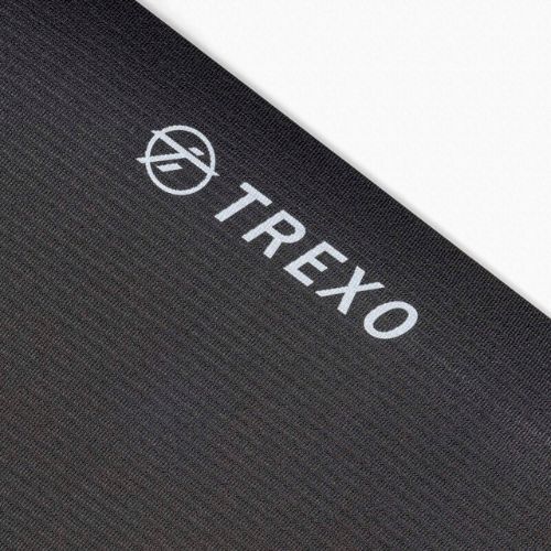 TREXO PVC 6 mm yoga mat negru YM-P01C