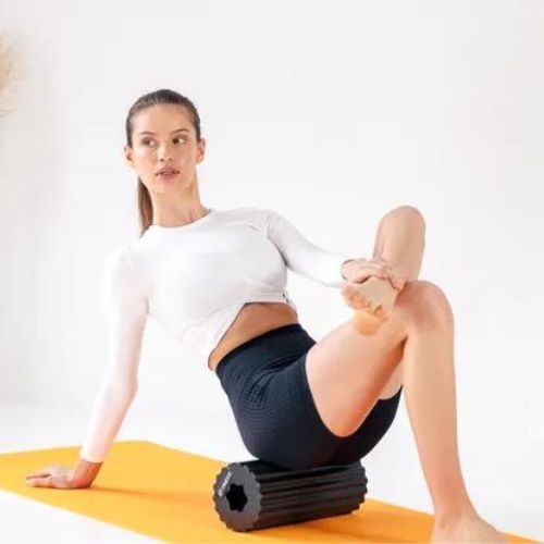 Cilindru de masaj XTREXO EPP negru MR-EP01B