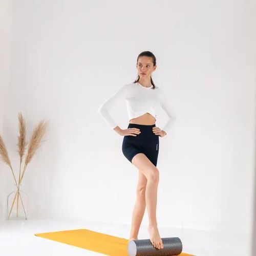 Cilindru de masaj XTREXO EVA gri MR-EV02Z