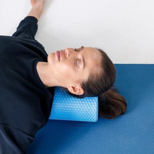 Cilindru de masaj XTREXO EVA albastru MR-EV03N