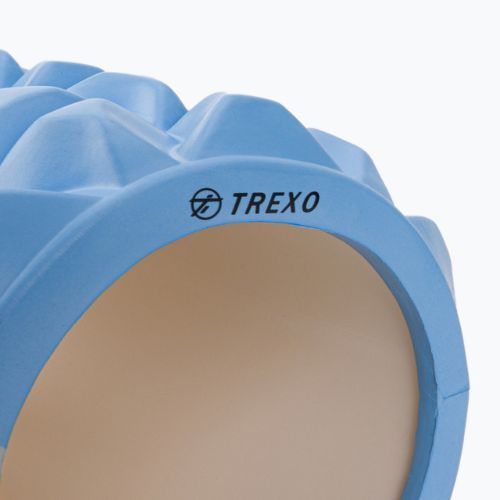Cilindru de masaj TREXO EVA PVC albastru MR-EV01N