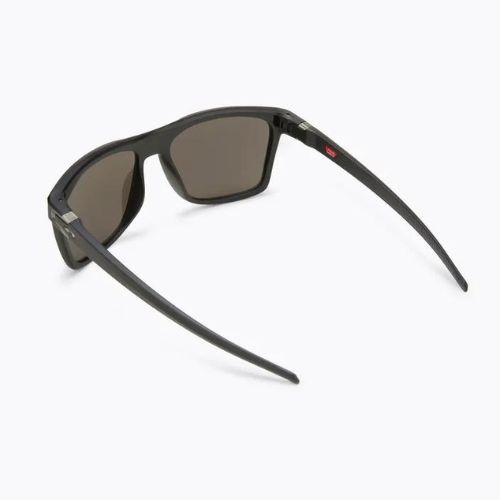 Ochelari de soare pentru bărbați Oakley Leffingwell negru/gri 0OO9100