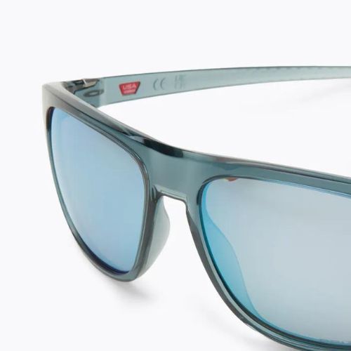 Ochelari de soare pentru bărbați Oakley Leffingwell albastru 0OO9100