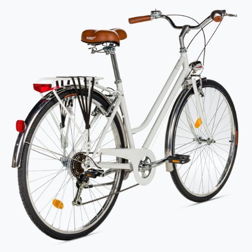 Bicicletă pentru femei Romet Vintage Eco D alb 2228571