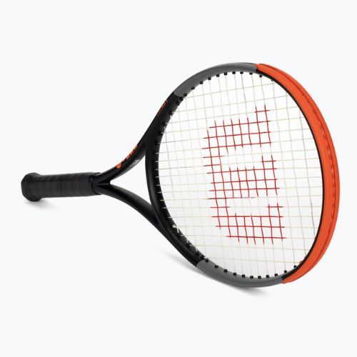 Rachetă de tenis Wilson Burn 100Ls V4.0 negru și portocaliu WR044910U