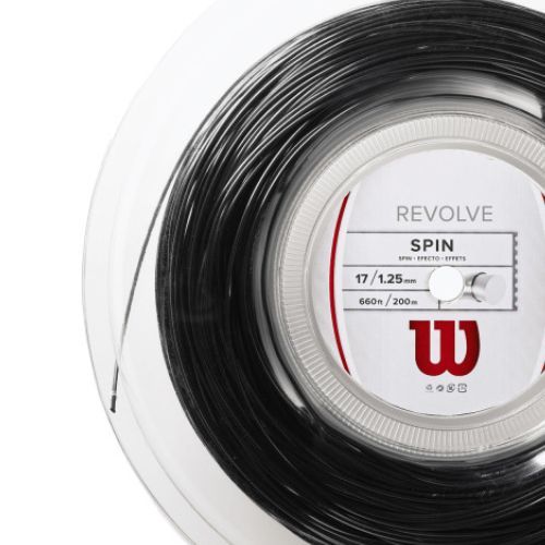 Wilson Revolve 17 200M Coarde de tenis negru WRZ906900