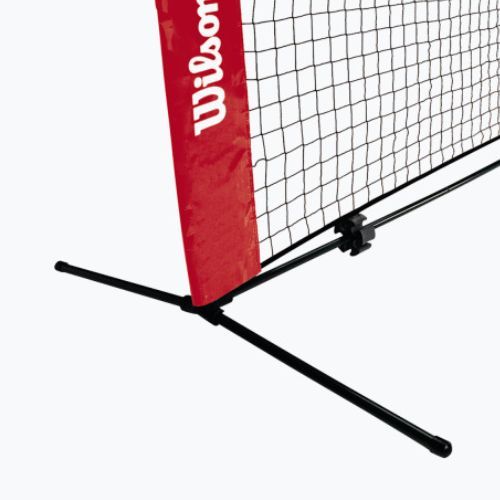 Plasă de tenis Wilson Starter Ez Tennis Net 6,1 m negru/roșu