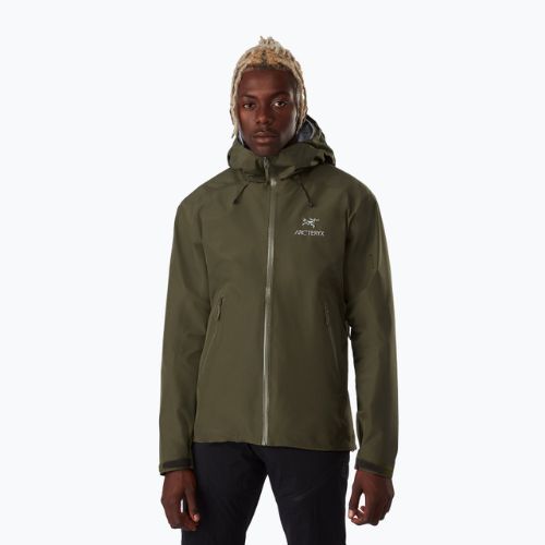 Jachetă de ploaie pentru bărbați Arcteryx Beta LT verde 26844