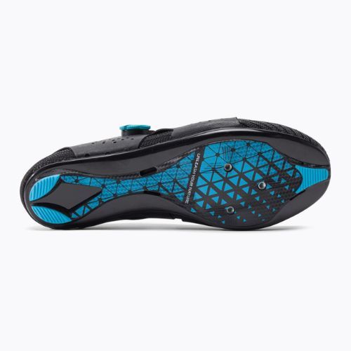 Pantofi de șosea pentru bărbați UYN Naked Carbon black/blue