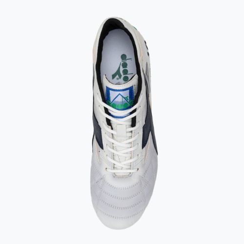 Cizme de fotbal pentru bărbați Diadora Match Winner RB Italia OG MDPU alb și albastru DD-101.172359-C1494