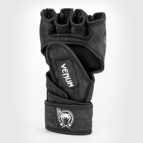 Mănuși de box pentru bărbați Venum GLDTR 4.0 negru și alb VENUM-04166