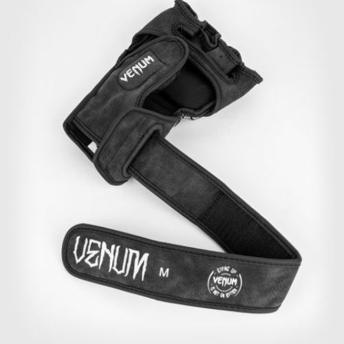 Mănuși de box pentru bărbați Venum GLDTR 4.0 negru și alb VENUM-04166