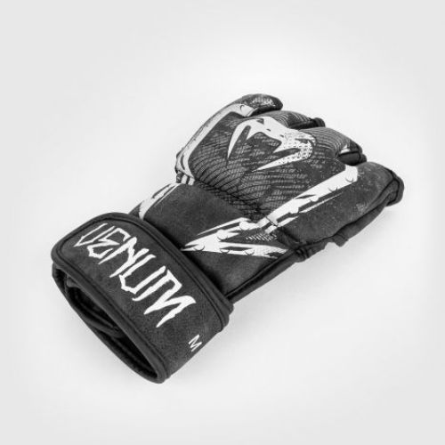 Mănuși de box pentru bărbați Venum GLDTR 4.0 negru și alb VENUM-04166