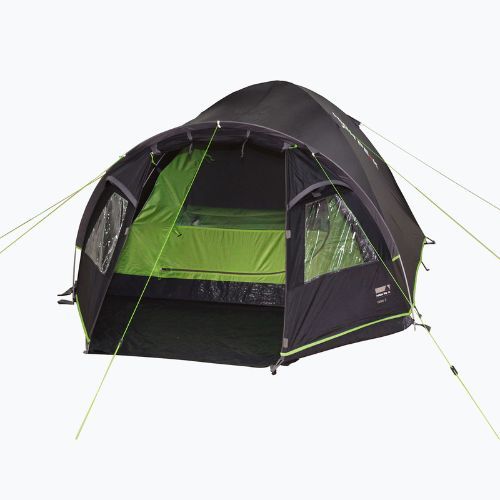 Cort de camping pentru 4 persoane High Peak Talos gri-verde 11510
