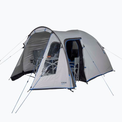 Cort de camping pentru 4 persoane High Peak Tessin gri 10224