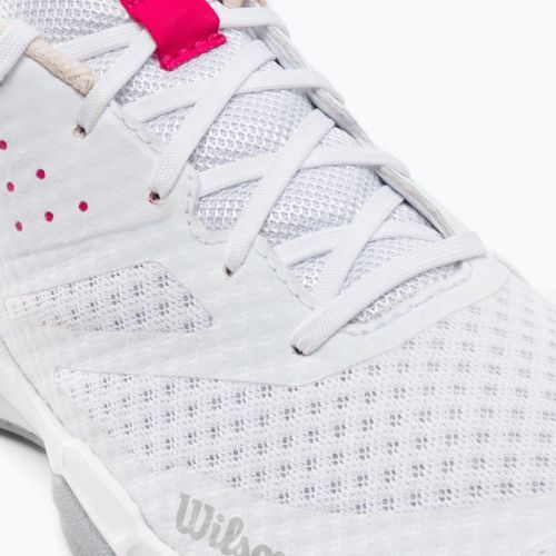 Pantofi de tenis pentru femei Wilson Kaos Stroke 2.0 alb WRS328870