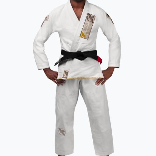 Hayabusa Ascend Kimono ușor Jiu Jitsu GI Kimono alb PLWJG-W-A3