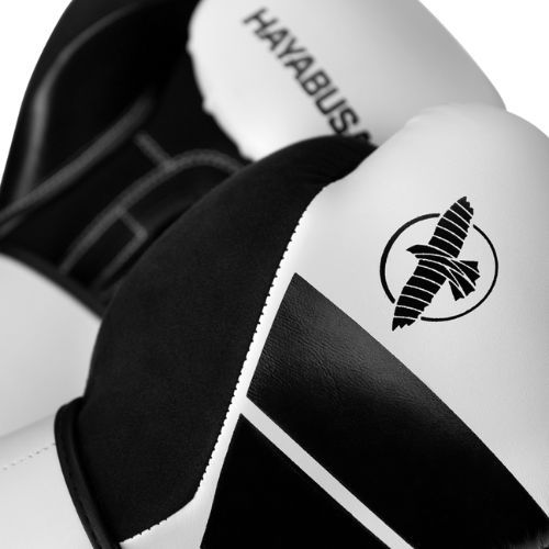 Mănuși de box Hayabusa S4 S4BG alb-negru și alb S4BG