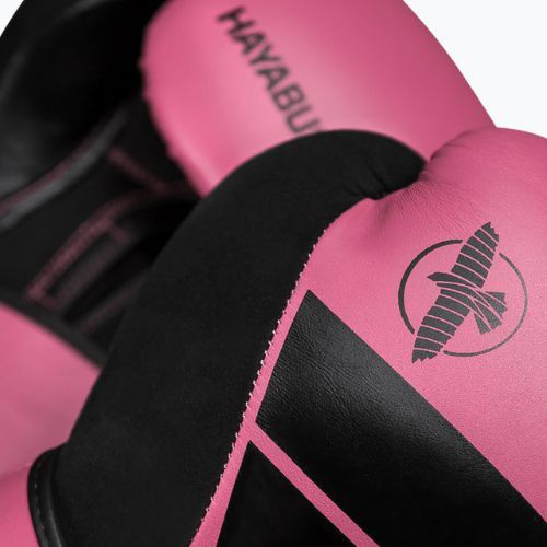Mănuși de box Hayabusa S4 roz/negru S4BG