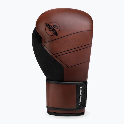 Hayabusa S4 Mănuși de box din piele maro S4LBG