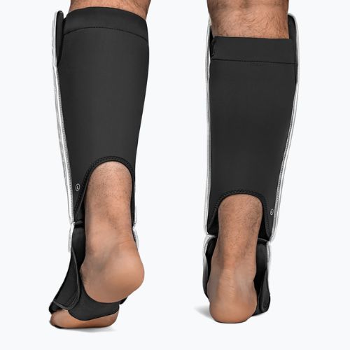 Hayabusa T3 Full Back tibia protectori negru și auriu