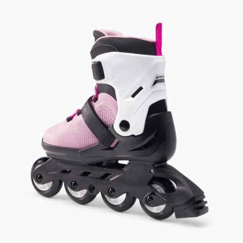 Rollerblade Microblade patine cu role pentru copii roz și alb 07221900 T93