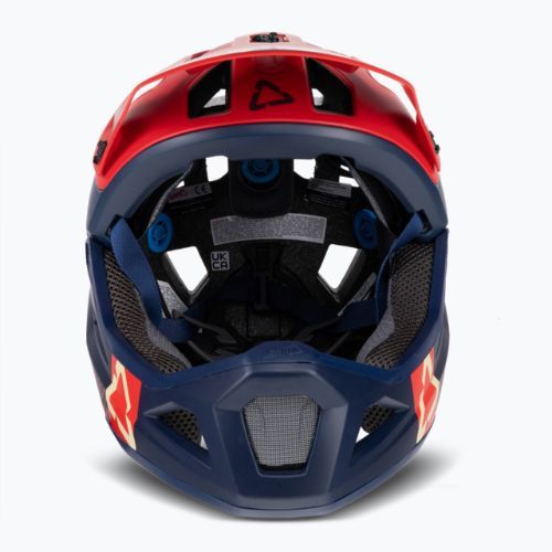 Cască de bicicletă Leatt MTB 3.0 Enduro V21.2 roșu/albastru 1021000661