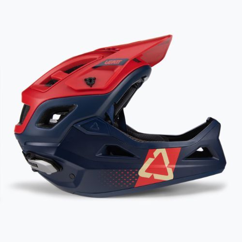Cască de bicicletă Leatt MTB 3.0 Enduro V21.2 roșu/albastru 1021000661