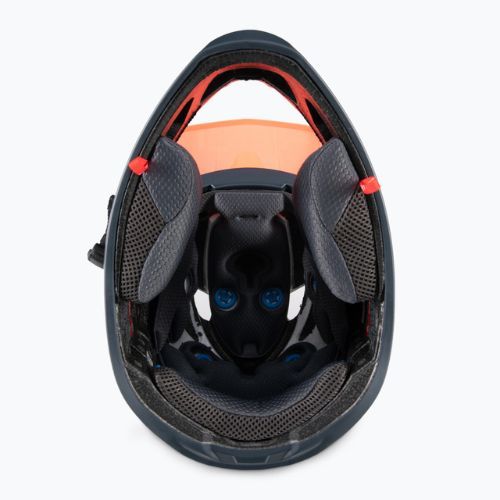 Cască de bicicletă Leatt MTB 4.0 Gravity V22 portocalie/neagră 1022070512