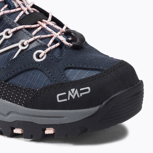 CMP cizme de trekking pentru copii Rigel Low WP albastru marin 3Q54554