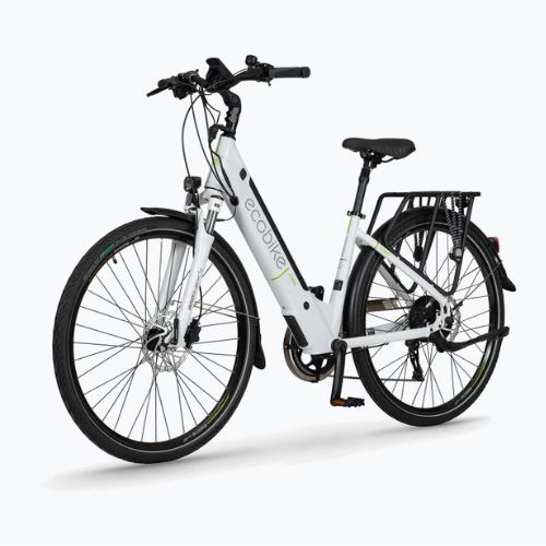 Ecobike X-Cross L/17.5Ah LG bicicletă electrică albă 1010301