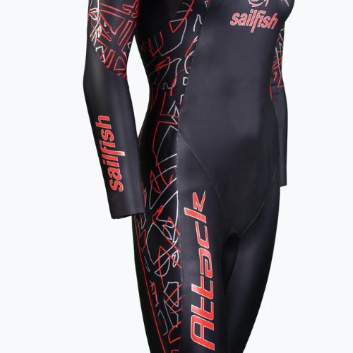 Femei triatlon costum de neopren pentru femei sailfish Attack 7 negru