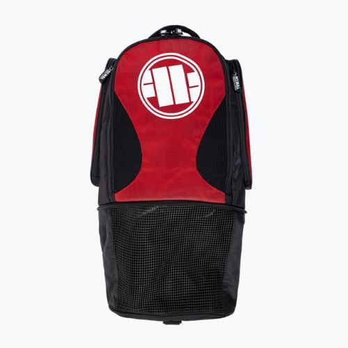Rucsac pentru bărbați Pitbull West Coast Medium Convertible Logo red