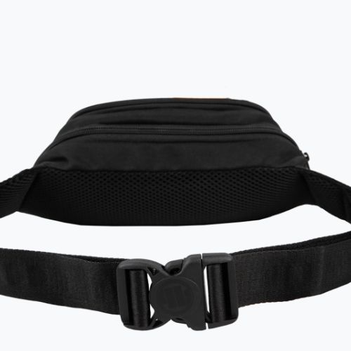 Pungă pentru rinichi Pitbull West Coast Boxing black/white