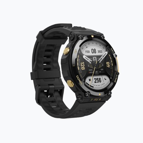 Ceas Amazfit T-Rex 2 astro black/gold A2170