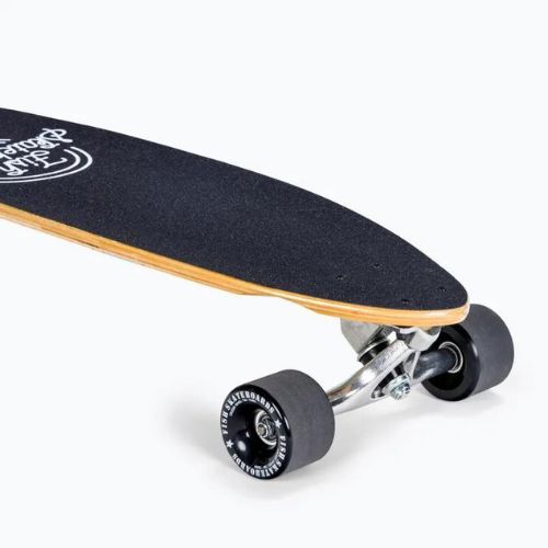 Fish Skateboards Pixie longboard albastru LONG-PIX-SIL-BLA