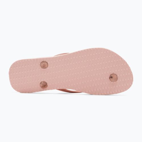 Papuci de plajă Havaianas Slim roz pentru femei H4000030