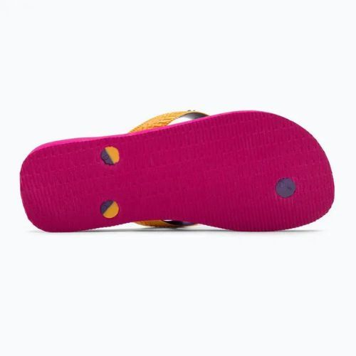 Papuci de plajă Havaianas Top Mix roz pentru femei H4115549