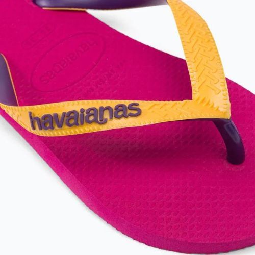 Papuci de plajă Havaianas Top Mix roz pentru femei H4115549